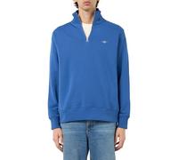 GANT Herren REG Shield Half Zip Sweat Sweatshirt, Rich Blue, XL