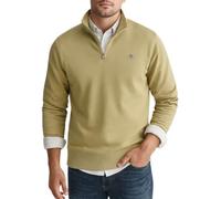 GANT Herren REG Shield Half Zip Sweat Sweatshirt, Woody BEIGE, L