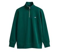 GANT Herren Reg Shield Half Zip Sweatshirt, Deep Forest Green, 3XL EU