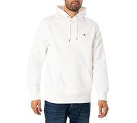 Gant Herren Reg Shield Hoodie Kapuzenpullover, Eggshell, 4XL EU