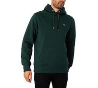 GANT Herren Reg Shield Hoodie Kapuzenpullover, Tartan Green, XL EU