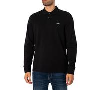 Gant Herren Reg Shield Pique Rugger Polohemd, Schwarz, 4XL EU