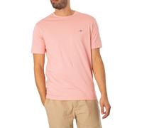 Gant Herren Reg Shield Ss T-Shirt REG Shield SS T-Shirt, Bubbelgum Pink, L