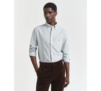 GANT Herren Regular Fit Banker Stripe Classic Oxford-Hemd (4XL) FOREST Grün