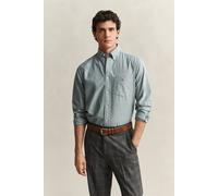 GANT Regular Fit Hemd grün, Einfarbig