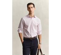GANT Herren Regular Fit Hemd mit Dobby-Streifen (M) WASHED Rosa
