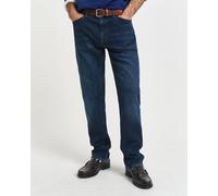 GANT Herren Regular Gant Jeans, Dark Blue Worn in, 36W / 34L EU
