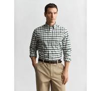 GANT Herren Regular Fit Oxford-Hemd mit Karomuster (XL) WOODY Grün