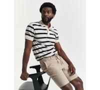 GANT Herren Regular Fit Pinstripe Leinen Shorts (M) CONCRETE BEIGE