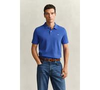 GANT Shield Regular Fit Poloshirt Kurzarm Royal Blue