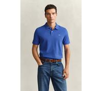 GANT Shield Regular Fit Poloshirt Kurzarm Royal Blue