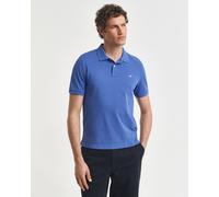 Gant Reg Shield Kurzarm-poloshirt S Saxony Blue
