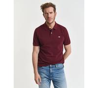 GANT Herren Regular Fit Shield Piqué Poloshirt (XXXL) BORDEAUX MELANGE