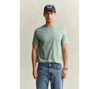 GANT Shield Regular Fit T-Shirt Rundhals Surplus Mint, Einfarbig