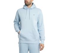 GANT Herren REG Shield Hoodie Kapuzenpullover, Fresh Blue, L