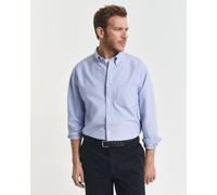 GANT Herren Relaxed Fit Heritage Oxford-Hemd (S) MYOSOTIS Blau