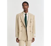 GANT Herren Relaxed Fit Herringbone Anzugsakko mit Noppenstruktur (56) CONCRETE BEIGE