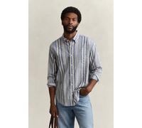 GANT Herren Relaxed Fit Seersucker Hemd mit Streifen (XXXL) VINTAGE Blau