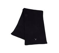 GANT Herren Rib Scarf Schal, Blau (Navy), One Size