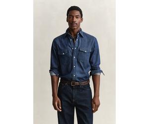 GANT Herren Rodeo Jeanshemd (XL) DARK INDIGO