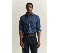 GANT Herren Rodeo Jeanshemd (XXL) DARK INDIGO