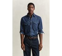 GANT Herren Rodeo Jeanshemd (XXXL) DARK INDIGO