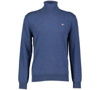 Gant Herren Rollkragenpullover mit Wolle, darkblue, Gr. S