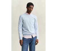 GANT Herren Rundhalspullover aus Baumwolle (L) FRESH Blau