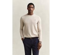 Gant Herren Pullover aus Baumwolle, sand, Gr. L