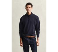 Gant Light Sacker Halbreißverschluss-sweatshirt S Evening Blue