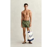 GANT Herren Schnelltrocknende Logo Badeshorts (L) DRY HERB Grün