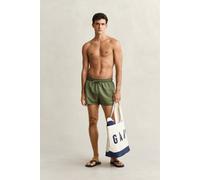 GANT Herren Schnelltrocknende Logo Badeshorts (XXL) DRY HERB Grün