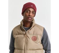 GANT Herren Shield Beanie aus Wolle (ONE SIZE) PLUMPED Rot