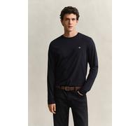 GANT Herren Shield Langarmshirt (5XL) Schwarz
