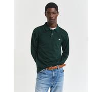 GANT Herren Shield Piqué Rugger (L) TARTAN Grün