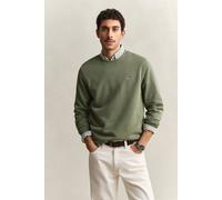 GANT Herren Shield Rundhals-Sweatshirt (S) DRY HERB Grün