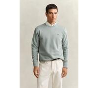 GANT Herren Shield Rundhals-Sweatshirt (XL) CERAMIC Grau