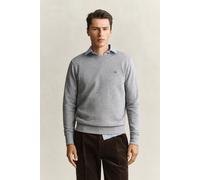 GANT Herren Shield Rundhals-Sweatshirt (XL) Grau MELANGE