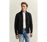 GANT Herren Shield Sweatjacke (XXL) Schwarz