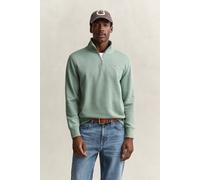 GANT - Shield Sweatshirt mit halblangem Reißverschluss Grün - Gr. - L