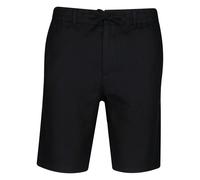 GANT Herren Shorts, Leinen - Regular Linen Shorts, kurze Hose, einfarbig L Schwarz