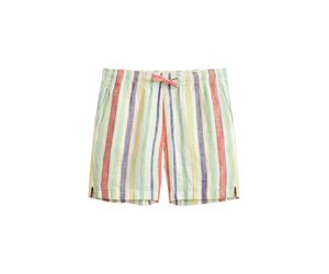 Gant Herren Shorts REG MULTISTRIPE LINEN, beige, Gr. XL