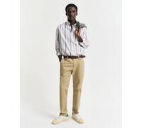 GANT Slim Fit Chino khaki, Einfarbig
