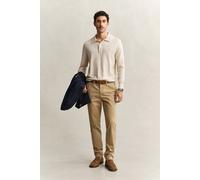 GANT Herren Slim Fit Classic Chinohose (31/34) DARK KHAKI