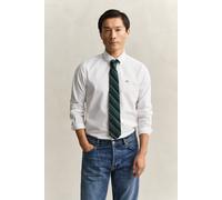 GANT Herren Slim Poplin Shirt Klassisches Hemd, Weiß, 4XL EU
