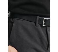 GANT Herren Slim Fit Herringbone Hose aus Baumwolle (42/32) ANTRACITE