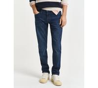 GANT Herren Slim Fit Jeans (33/36) DARK Blau WORN IN
