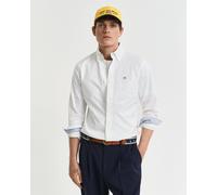 GANT Herren Slim Fit Oxford-Hemd mit Stretch (M) Weiß