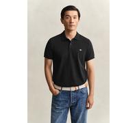 GANT Herren Slim Fit Archive Shield Piqué Poloshirt (XS) Schwarz Grau