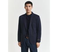 GANT Herren Slim Fit Two-Toned Sakko aus Jersey-Piqué (46) DARK INDIGO MELANGE